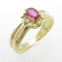 K18YG ルビーリング20％引き