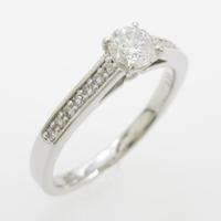 【リメイク】プラチナダイヤモンドリング 0．323ct・E・VVS2・EXT