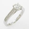 【リメイク】プラチナダイヤモンドリング 0．568ct・I・SI1・VERYGOOD