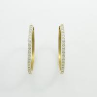 【リメイク】K18YG ダイヤモンドピアス