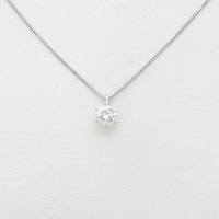 【リメイク】プラチナダイヤモンドネックレス 0．306ct・E・VS2・VERYGOOD10％引き