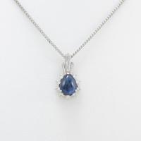 PM／PT サファイヤネックレス