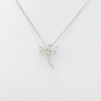 K18WG ダイヤモンドネックレス20％引き