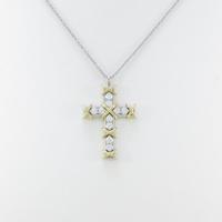 ティファニー 10ストーン シュランバーゼー クロス ネックレス10％引き