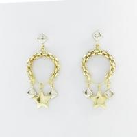 750YG／750WG スター ピアス