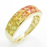 K18YG サファイヤリング