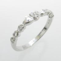 フォリフォリ ハート ダイヤモンドリング