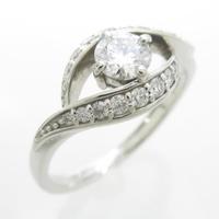 プラチナダイヤモンドリング 0．328ct・D・SI2・VERYGOOD