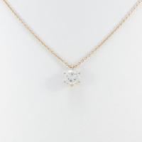 【リメイク】K18PG ダイヤモンドネックレス 0．781ct・J・SI2・VERYGOOD