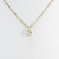 K18YG ダイヤモンドネックレス10％引き