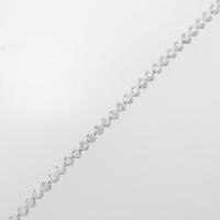 【リメイク】K18WG ダイヤモンドブレスレット