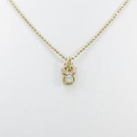 K18YG ダイヤモンドネックレス