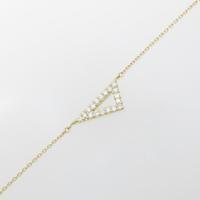 【リメイク】K18YG ダイヤモンドブレスレット20％引き