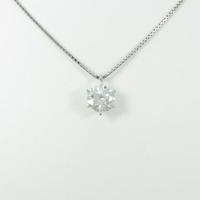 【リメイク】プラチナダイヤモンドネックレス 2．100ct・H・I1・GOOD
