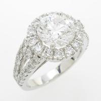 【リメイク】プラチナダイヤモンドリング 2．187ct・D・SI1・VERYGOOD10％引き