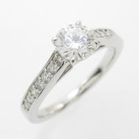 【リメイク】プラチナダイヤモンドリング 0．515ct・D・VVS2・VERYGOOD