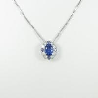 K18WG タンザナイトネックレス20％引き