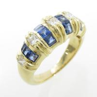 750YG サファイヤリング20％引き