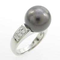 タサキ クロチョウパールリング