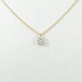 【リメイク】K18YG ダイヤモンドネックレス 0．309ct・I・I1・VERYGOOD