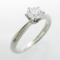 プラチナダイヤモンドリング 0．421ct・F・VS1・GOOD