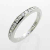 ティファニー ハーフサークル チャネルセッティング リング10％引き