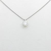 【リメイク】プラチナダイヤモンドネックレス 0．502ct・H・SI2・VERYGOOD20％引き