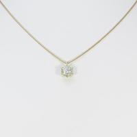 【リメイク】K18YG ダイヤモンドネックレス 1．516ct・VLY・SI1・VERYGOOD