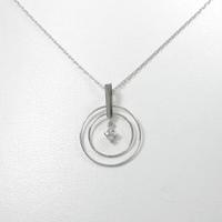 PT／K18WG ダイヤモンドネックレス