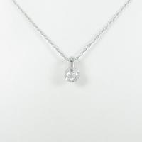 プラチナダイヤモンドネックレス 1．101ct・F・SI2・GOOD
