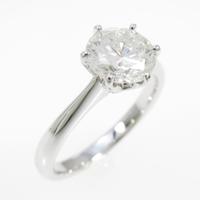 【リメイク】プラチナダイヤモンドリング 1．120ct・H・SI2・GOOD