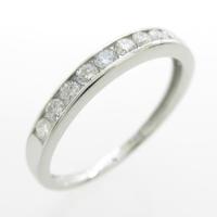 PT ハーフエタニティ ダイヤモンドリング