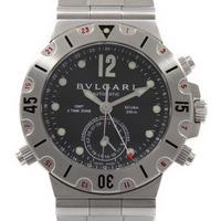 ブルガリ SD38SGMT／SD38SSDGMT スクーバGMT 自動巻