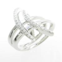 K18WG ダイヤモンドリング