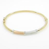 750スリーカラー バングル