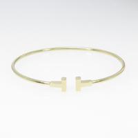 ティファニー Tナローワイヤー バングル