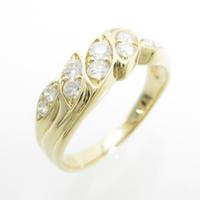 K18YG ダイヤモンドリング