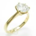 【リメイク】K18YG ダイヤモンドリング 1．144ct・H・SI2・VERYGOOD