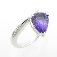 K18WG アメジストリング30％引き