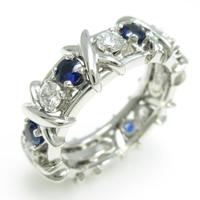 ティファニー 16ストーン リング