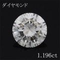1カラット ダイヤモンドルース 1.196ct Ｉ I-1 Very Good 中央宝石鑑定書 （266097）