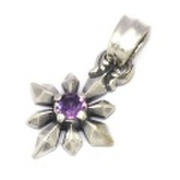 BWL(ビルウォールレザー)　 Mid Star Charm （Alexandrite）　ミッドスターチャーム　アレキサンドライト　C340