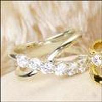 Bonheur-ボヌール-キュービックジルコニアリング(シルバー)