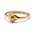 CHROME HEARTS(クロムハーツ)Ring-Bubblegum-1/2XBL バブルガムリング 1/2クロスボール