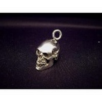 CRAZY PIG DESIGNS(クレイジーピッグ)　SOLID SKULL ソリッドスカルペンダント【トップのみ】#703