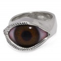 CRAZY PIG DESIGNS(クレイジーピッグ)　　LASH EYE HUMAN EYE BROWN ラッシュアイヒューマンブラウン　#9