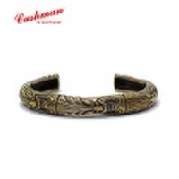 CUSHMAN クッシュマン バングル|真鍮製|ティキ『50’s BRASS TIKI BANGLE』【アメカジ・バングル】29205