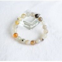 DA0041　【おすすめ】　デンドリッチ（デンドリティック）アゲート　１０ｍｍ　ブレスレット