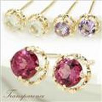 Fleur-フルール-選べるイエローゴールドツイストピアス