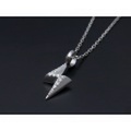GARDEL（ガーデル）　Allumage Necklace Silver w/Clear CZ（アルマージネックレス シルバーw/クリアCZ）